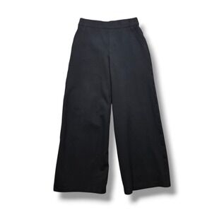 Spanx Perfect Wide Leg Pants Womens XS Ponte Trouser SPANXsupersmooth‎ Black